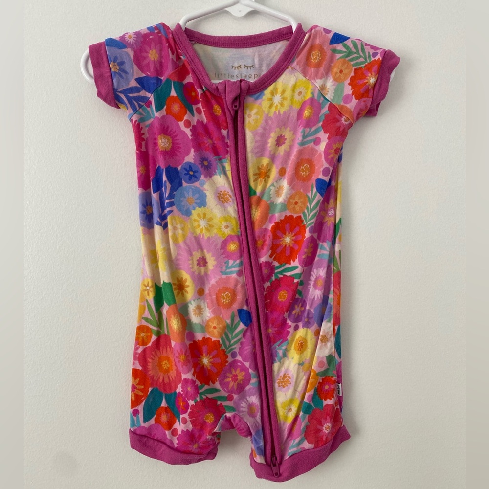 Little Sleepies Shorty Romper 6-12